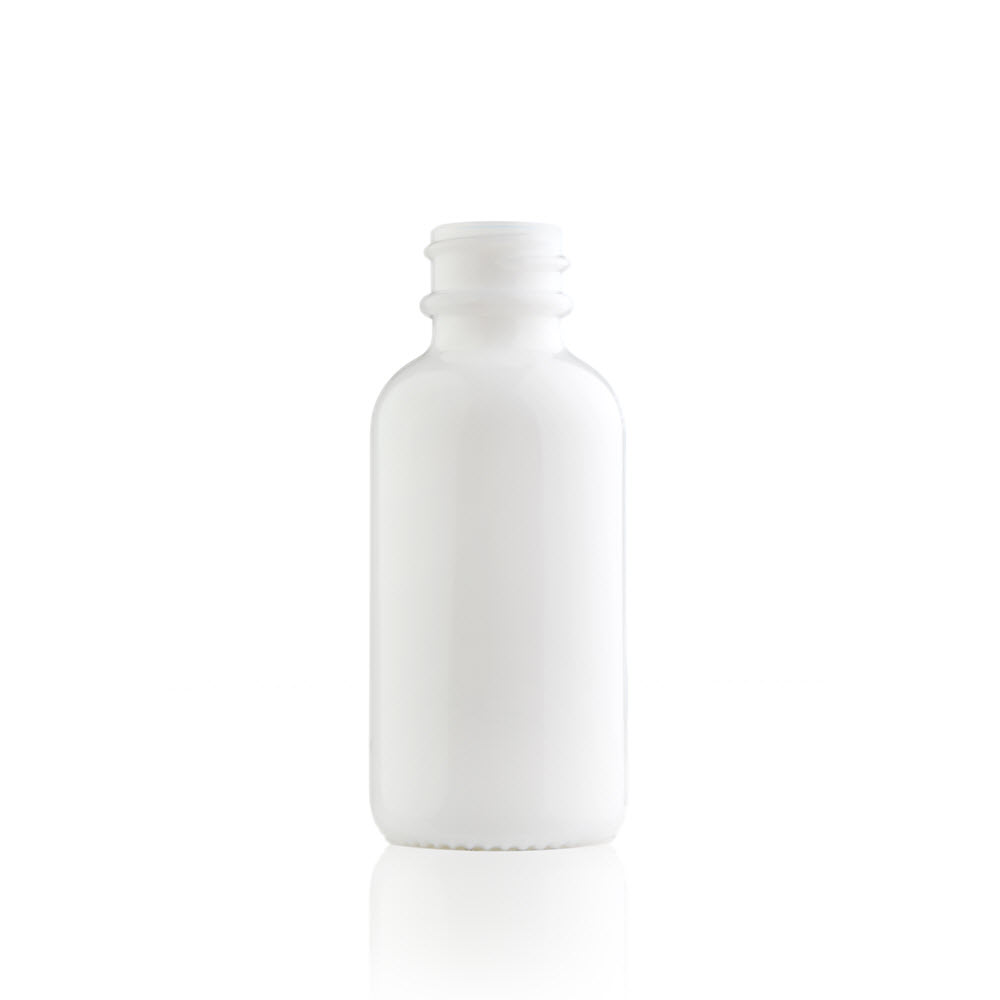 White HDPE Plastic Bottles - Wide Mouth Round Packers